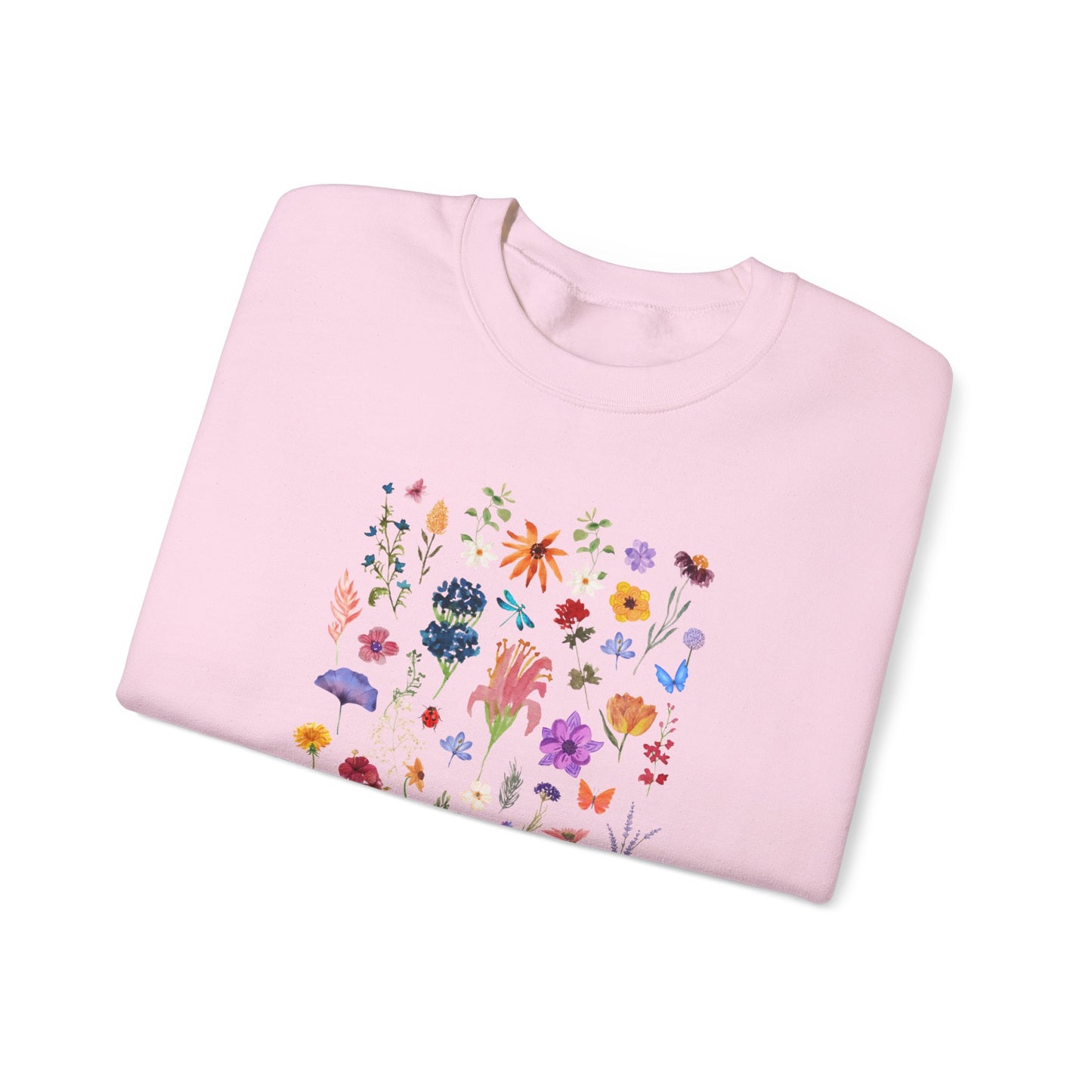 Stay Wild Flower Child Unisex Heavy Blend™ Crewneck Sweatshirt