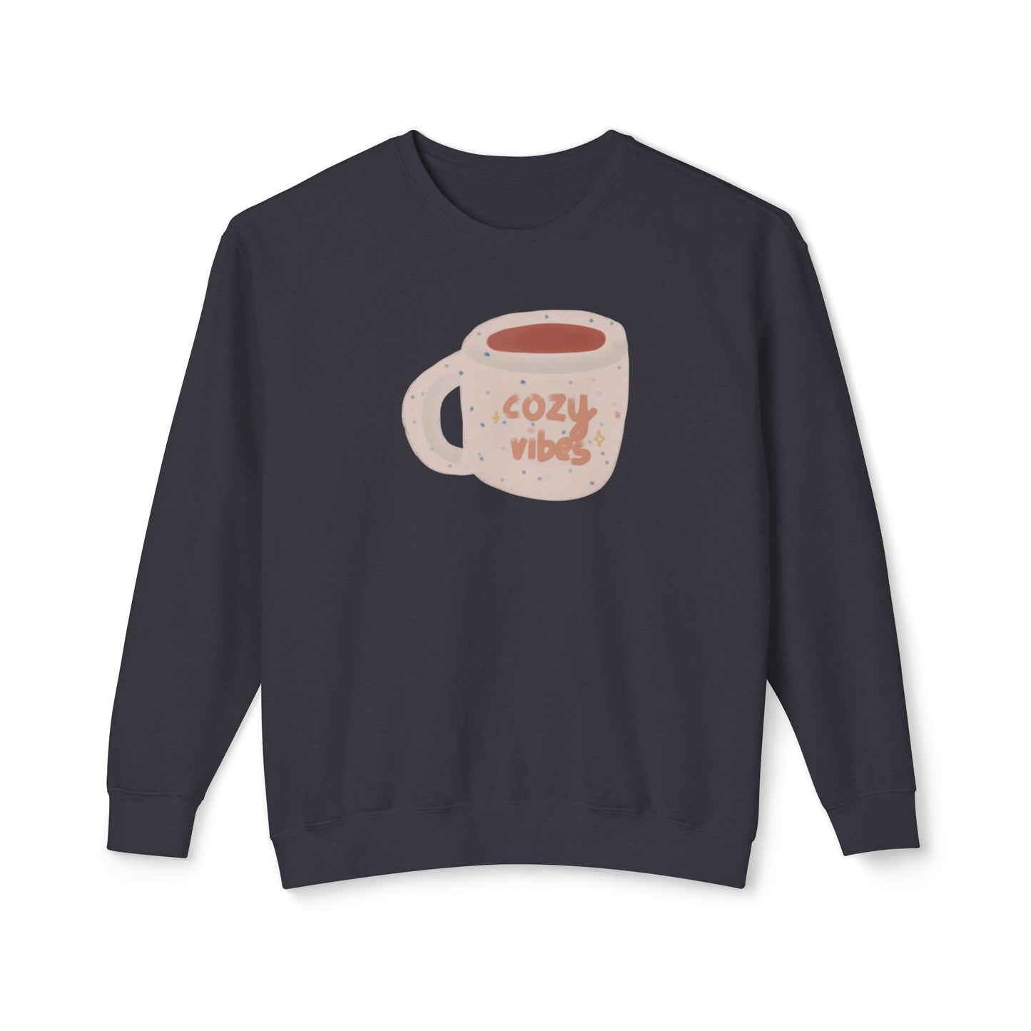 Cozy Vibes Unisex Lightweight Crewneck Sweatshirt