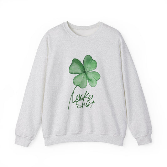 Lucky Shirt St. Patrick’s Unisex Heavy Blend™ Crewneck Sweatshirt