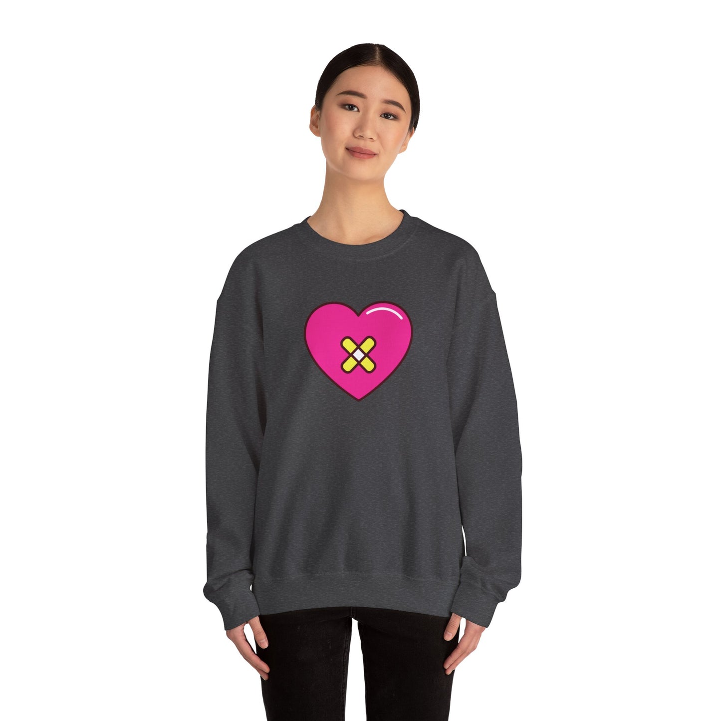 Heart Hurt Unisex Heavy Blend™ Crewneck Sweatshirt