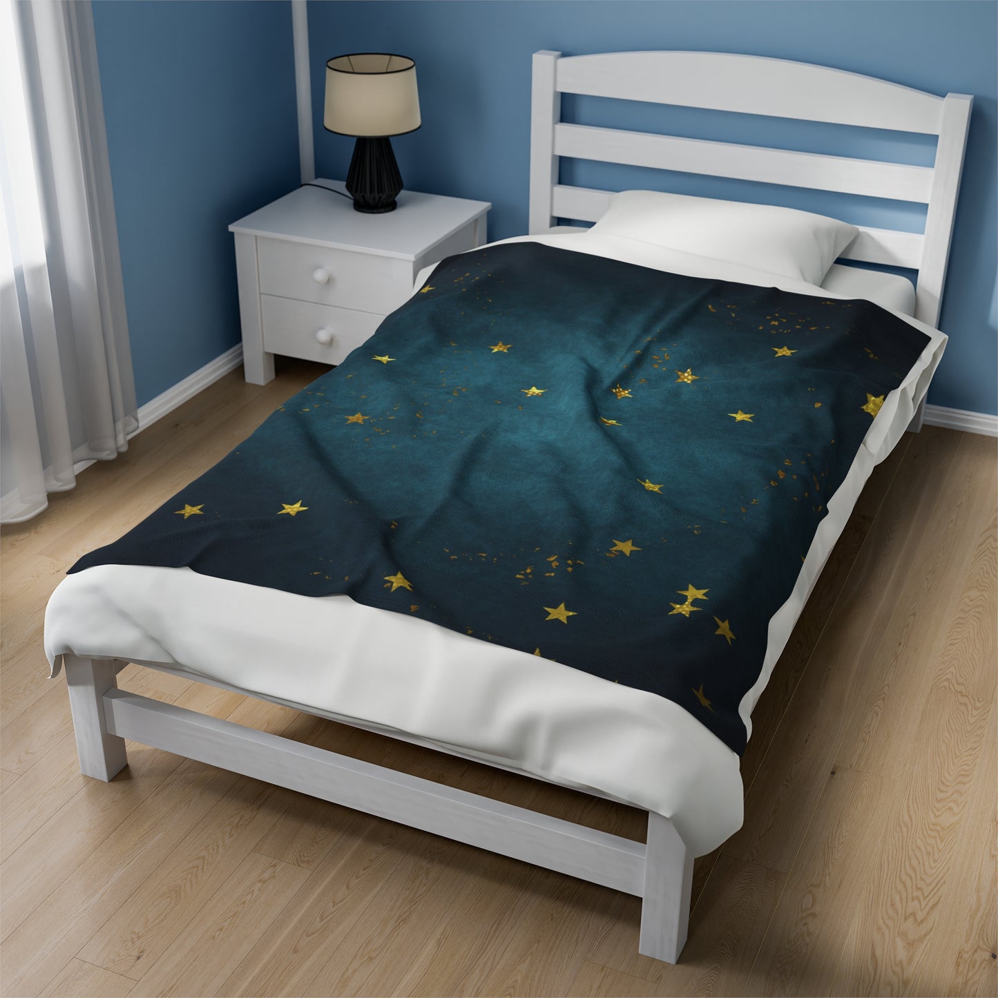 Stars Velveteen Plush Blanket