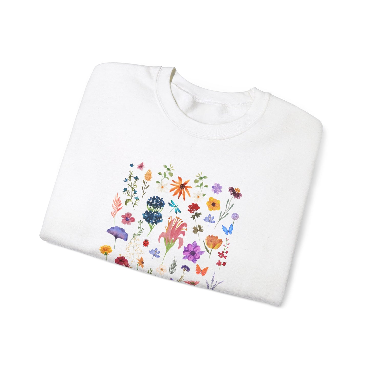 Stay Wild Flower Child Unisex Heavy Blend™ Crewneck Sweatshirt