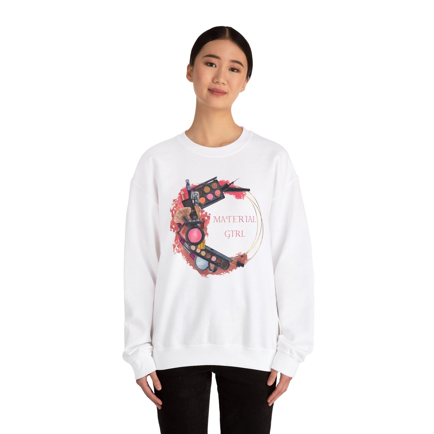 Material Girl Unisex Heavy Blend™ Crewneck Sweatshirt