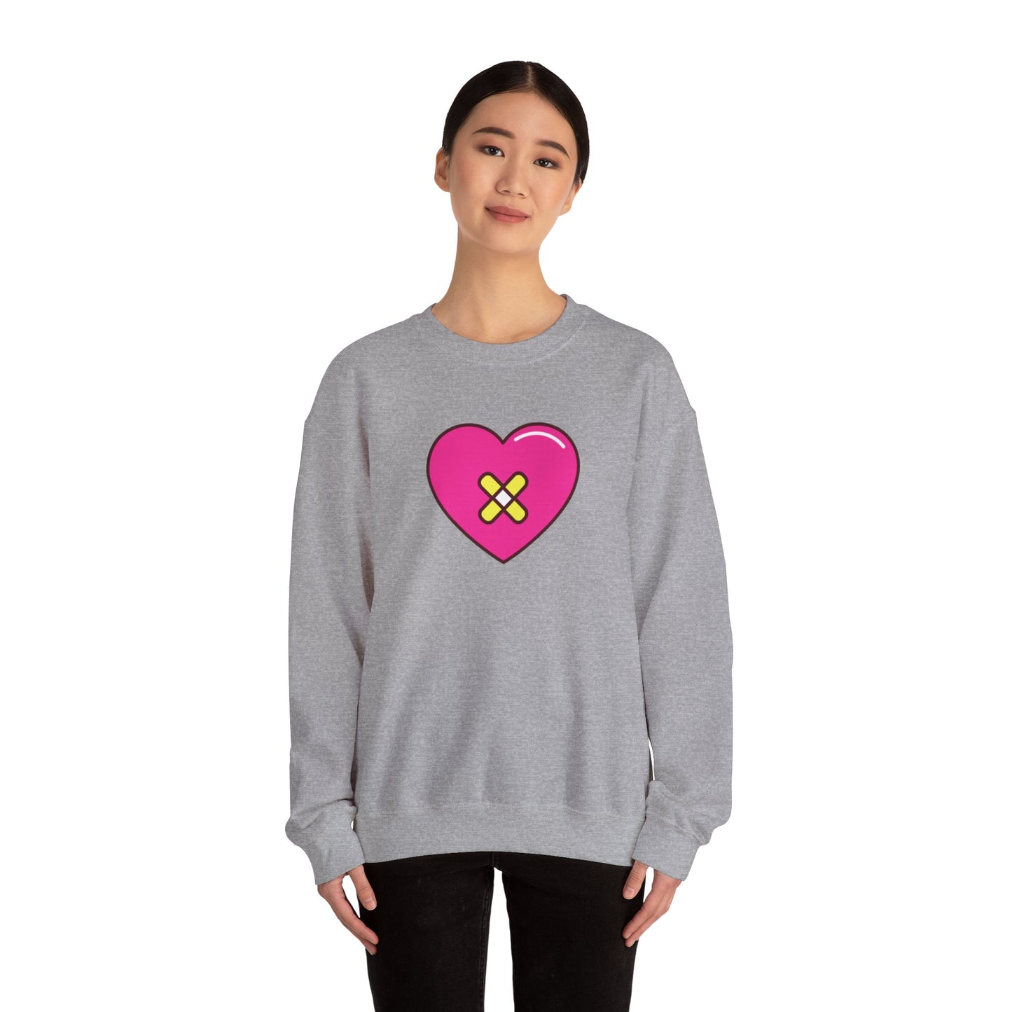 Heart Hurt Unisex Heavy Blend™ Crewneck Sweatshirt