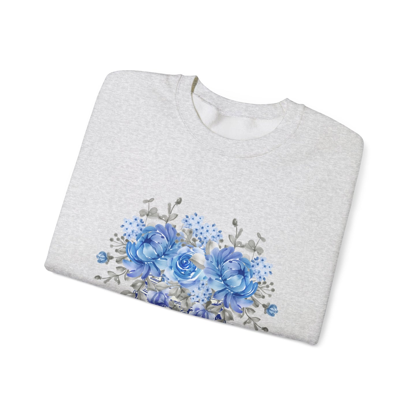 Delft Blue Unisex Heavy Blend™ Crewneck Sweatshirt