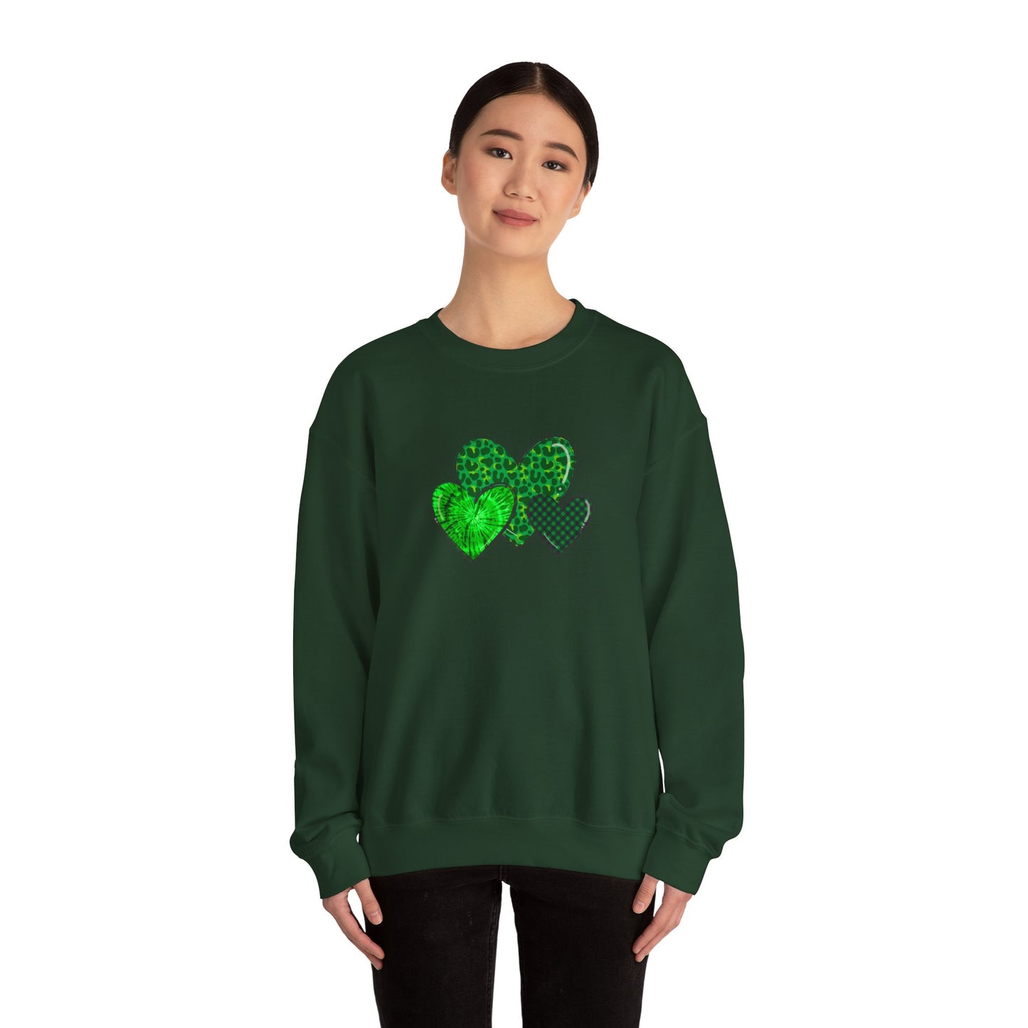 Irish Love St Patrick’s Unisex Heavy Blend™ Crewneck Sweatshirt