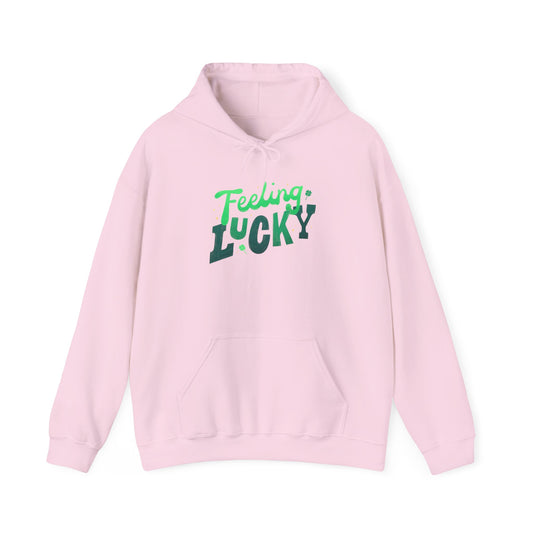 Feeling Lucky St Patrick’s Day Unisex Heavy Blend™ Hooded Sweatshirt