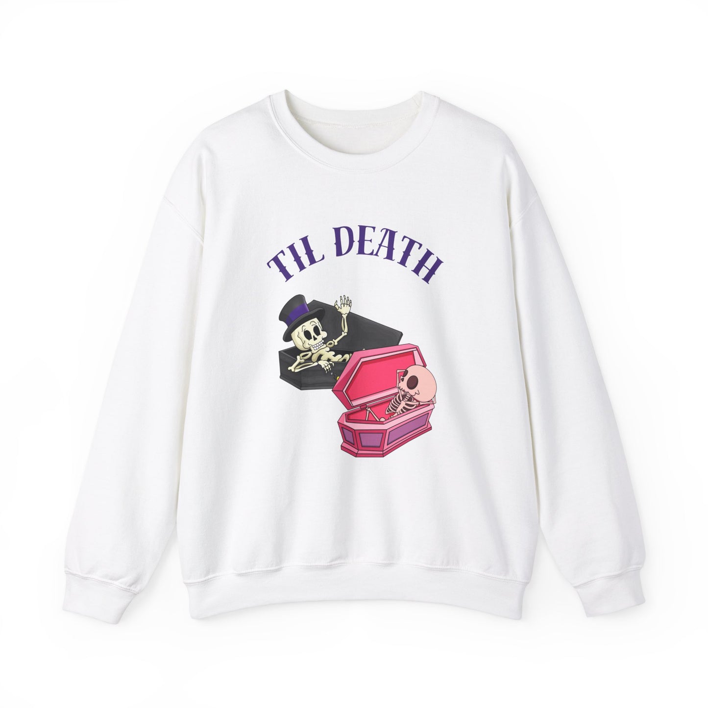 Til Death Unisex Heavy Blend™ Crewneck Sweatshirt