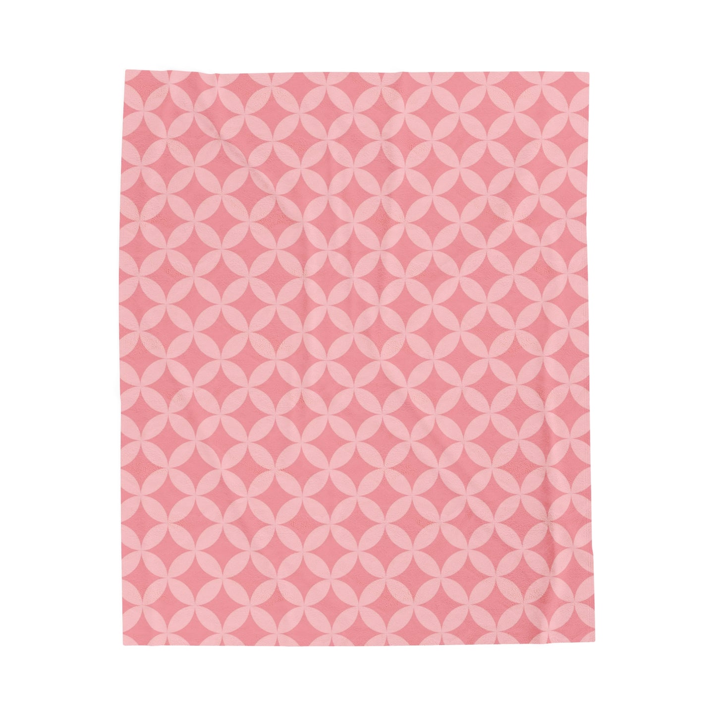 Pink Starpoint Velveteen Plush Blanket