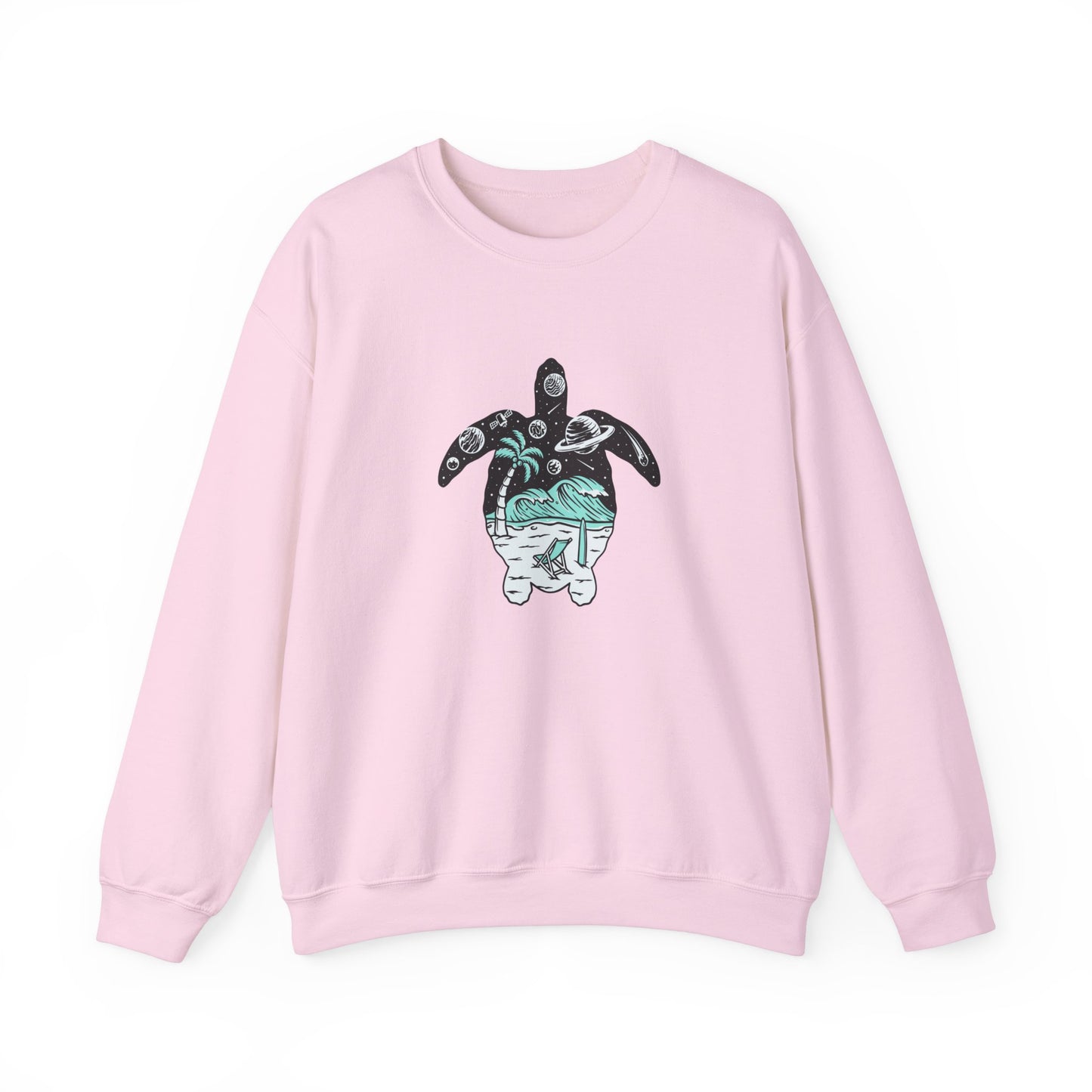 Space Turtle Unisex Heavy Blend™ Crewneck Sweatshirt