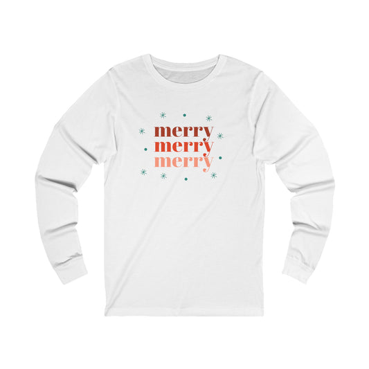 Merry Unisex Jersey Long Sleeve Tee