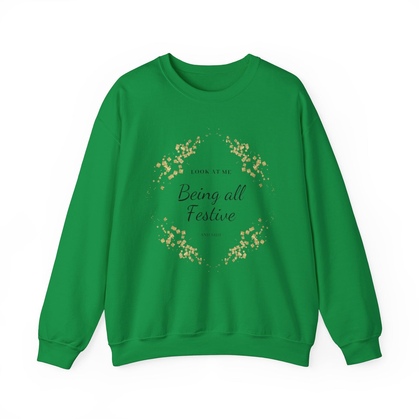 Festive and Shit Unisex Heavy Blend™ Crewneck Sweatshirt