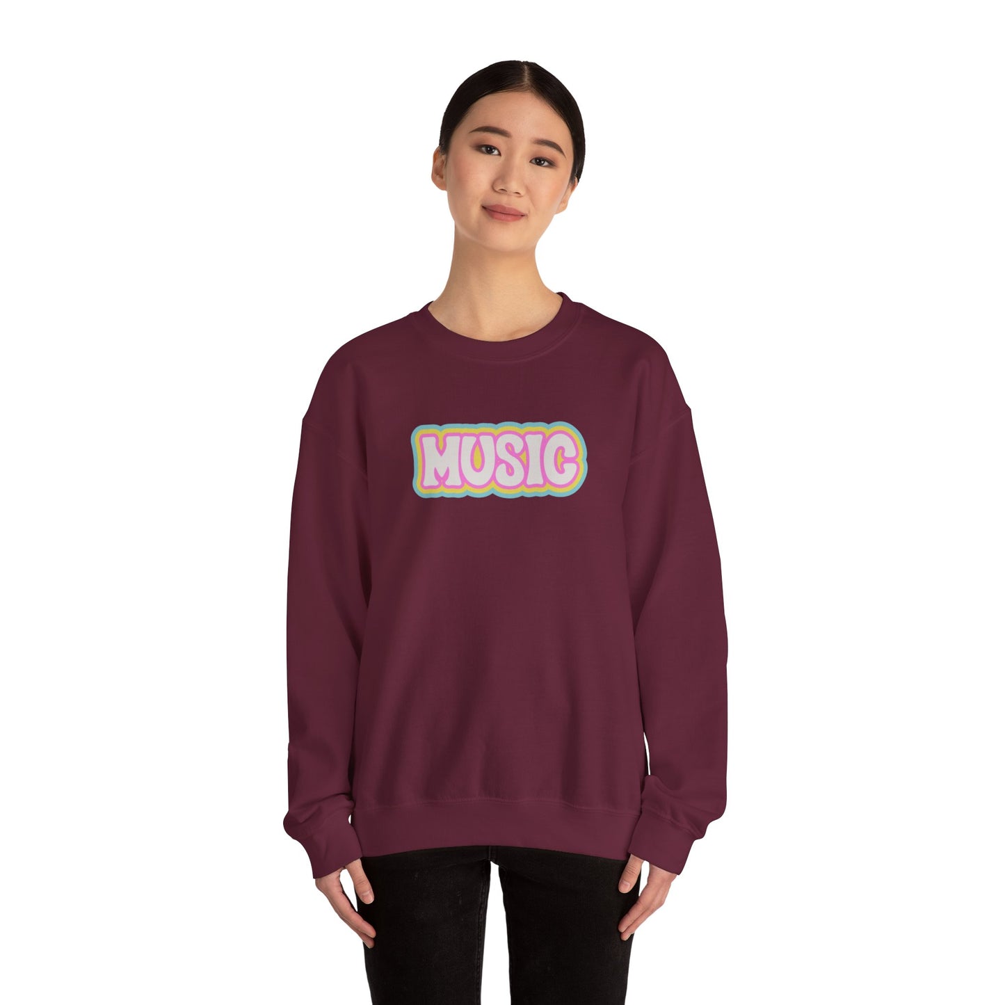 Music Unisex Heavy Blend™ Crewneck Sweatshirt