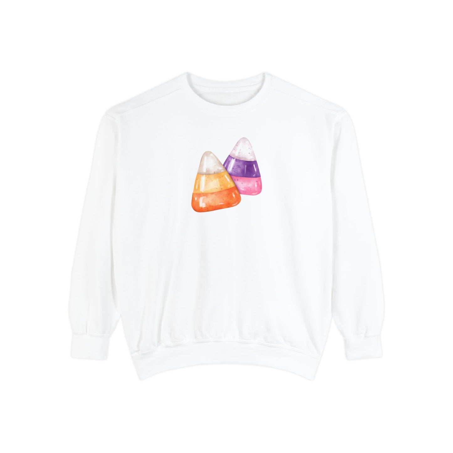 Candy Corn Unisex Garment-Dyed Sweatshirt