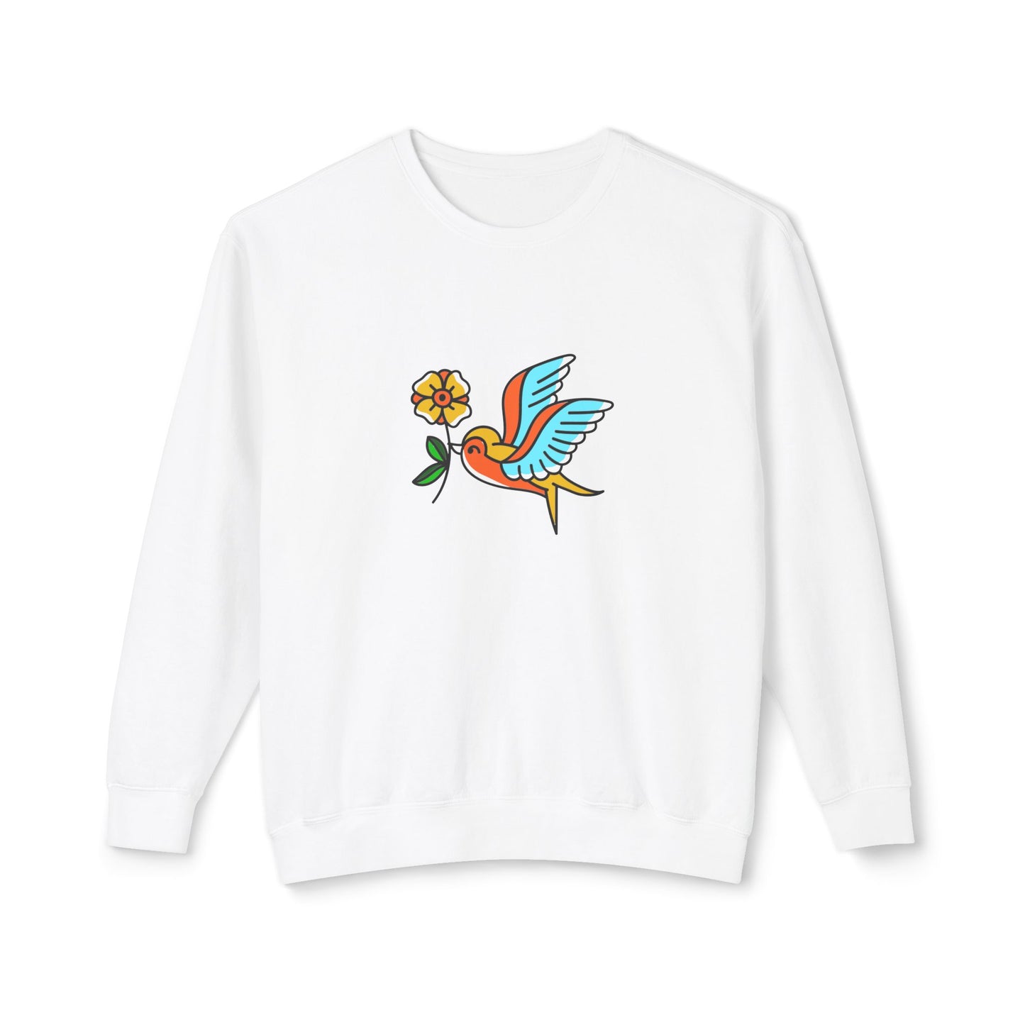 Sparrow Unisex Lightweight Crewneck Sweatshirt