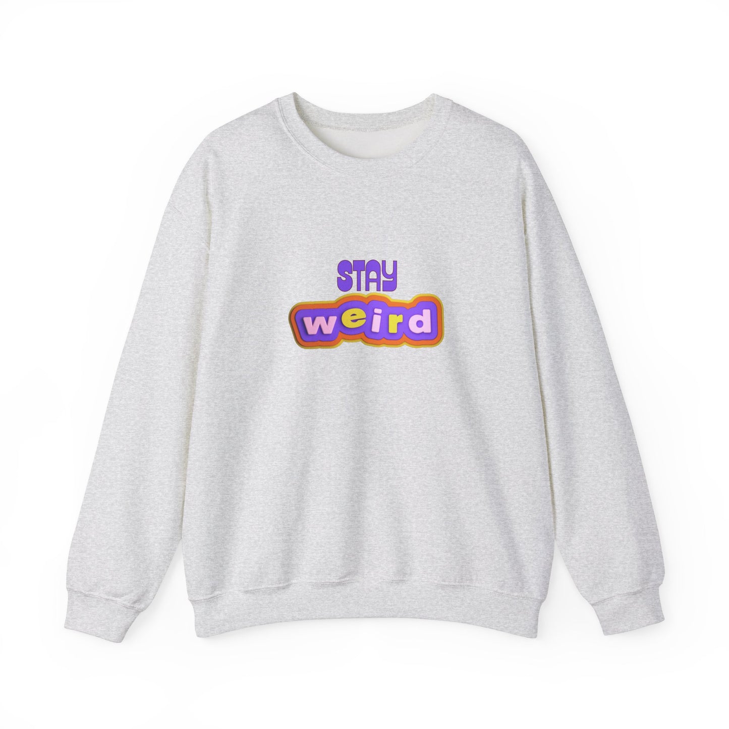 Stay Weird Unisex Heavy Blend™ Crewneck Sweatshirt