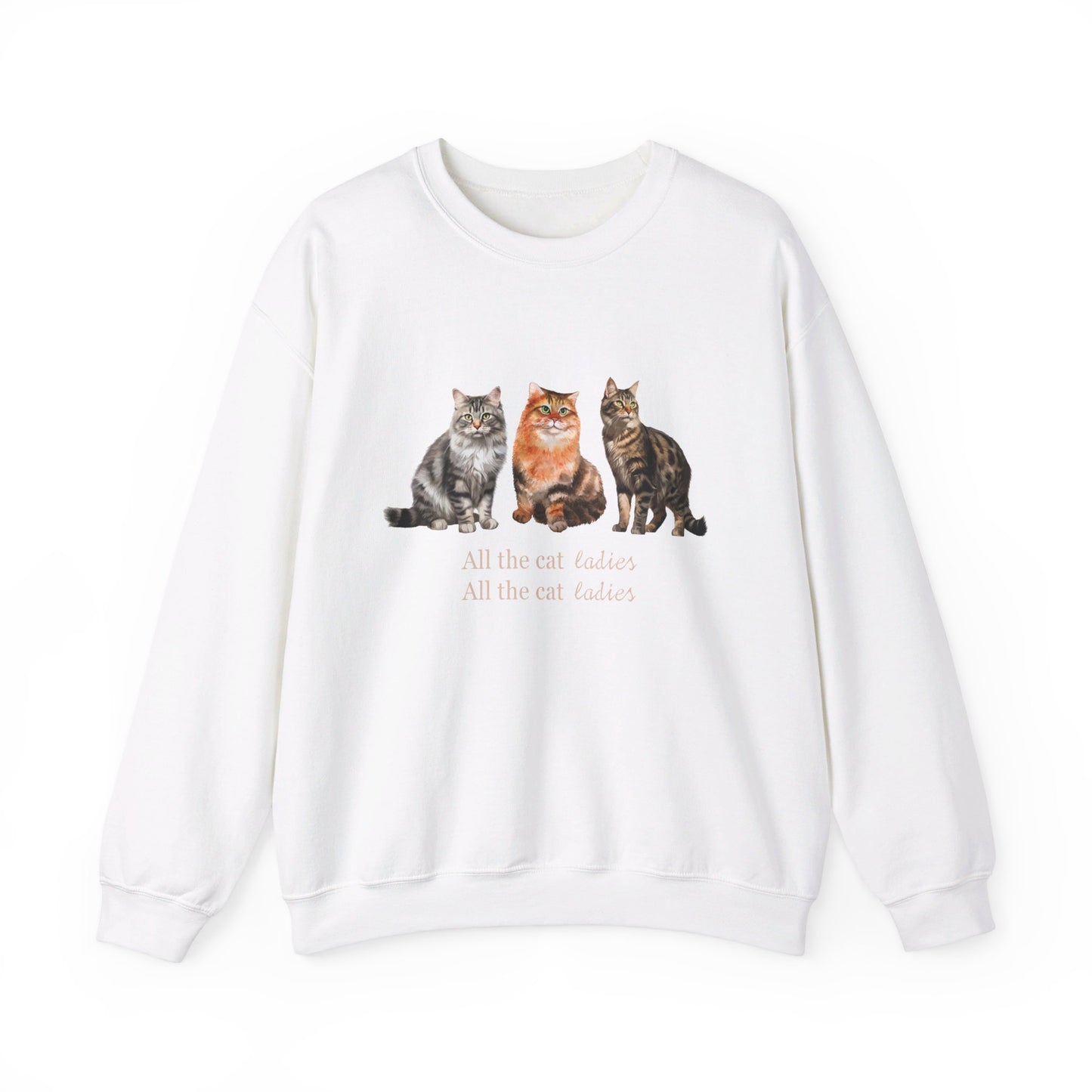 Cat Ladies Unisex Heavy Blend™ Crewneck Sweatshirt