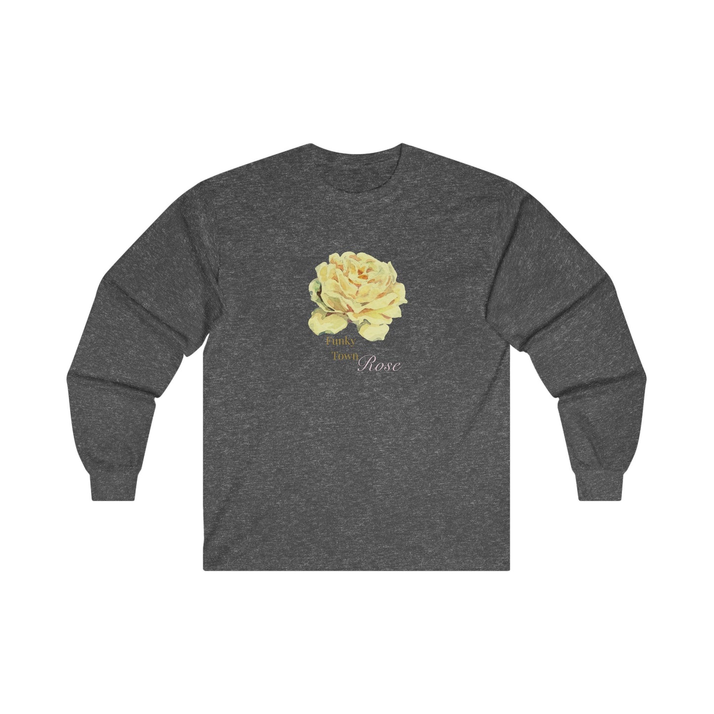 Funky Town Rose Unisex Ultra Cotton Long Sleeve Tee