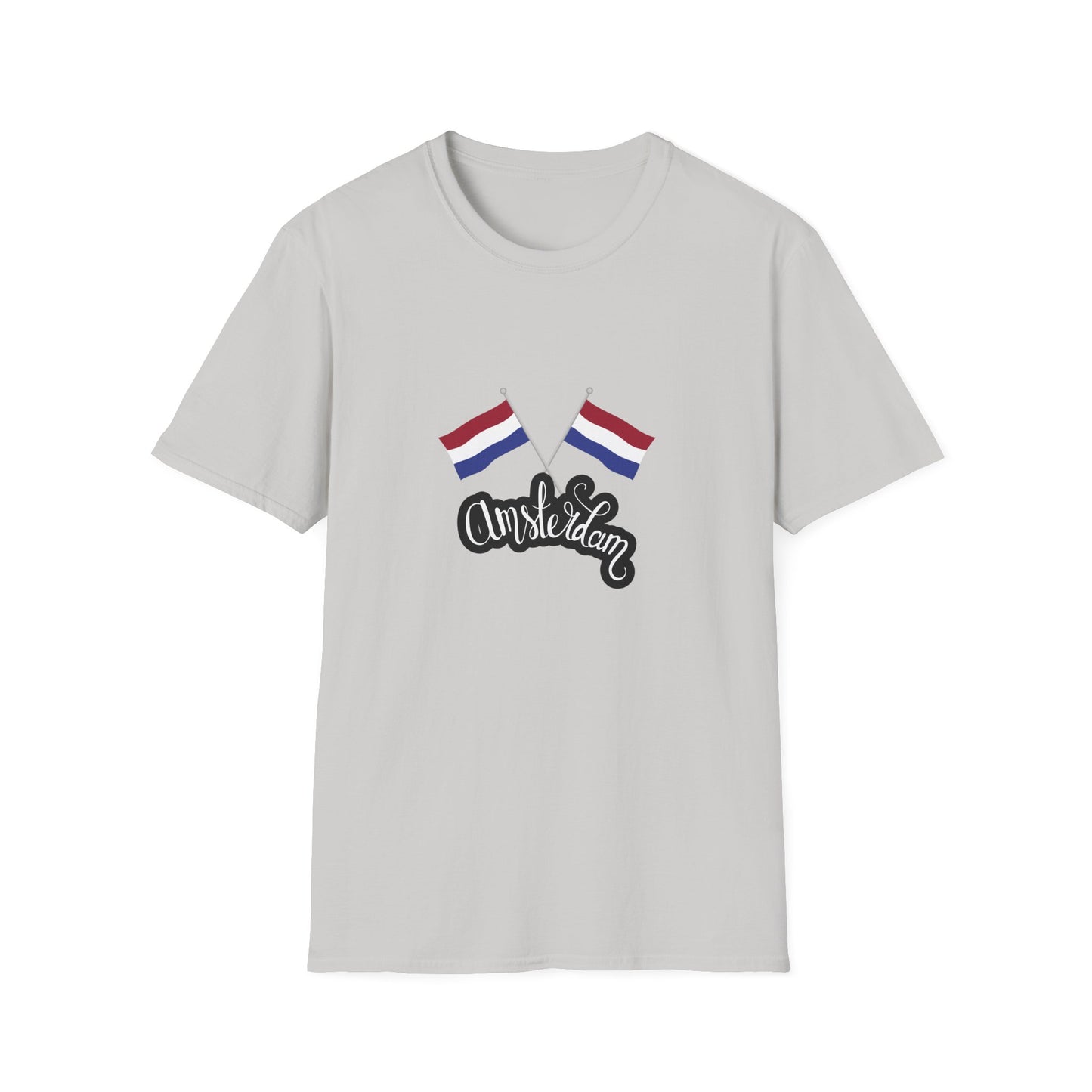 Amsterdam Flags Unisex Softstyle T-Shirt