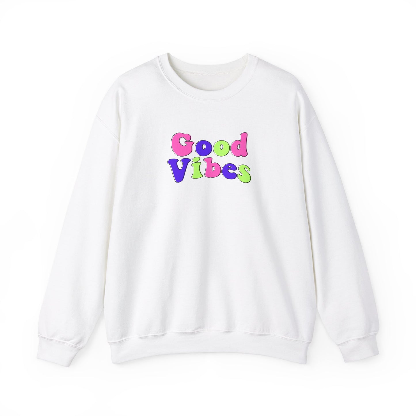 Good Vibes Unisex Heavy Blend™ Crewneck Sweatshirt