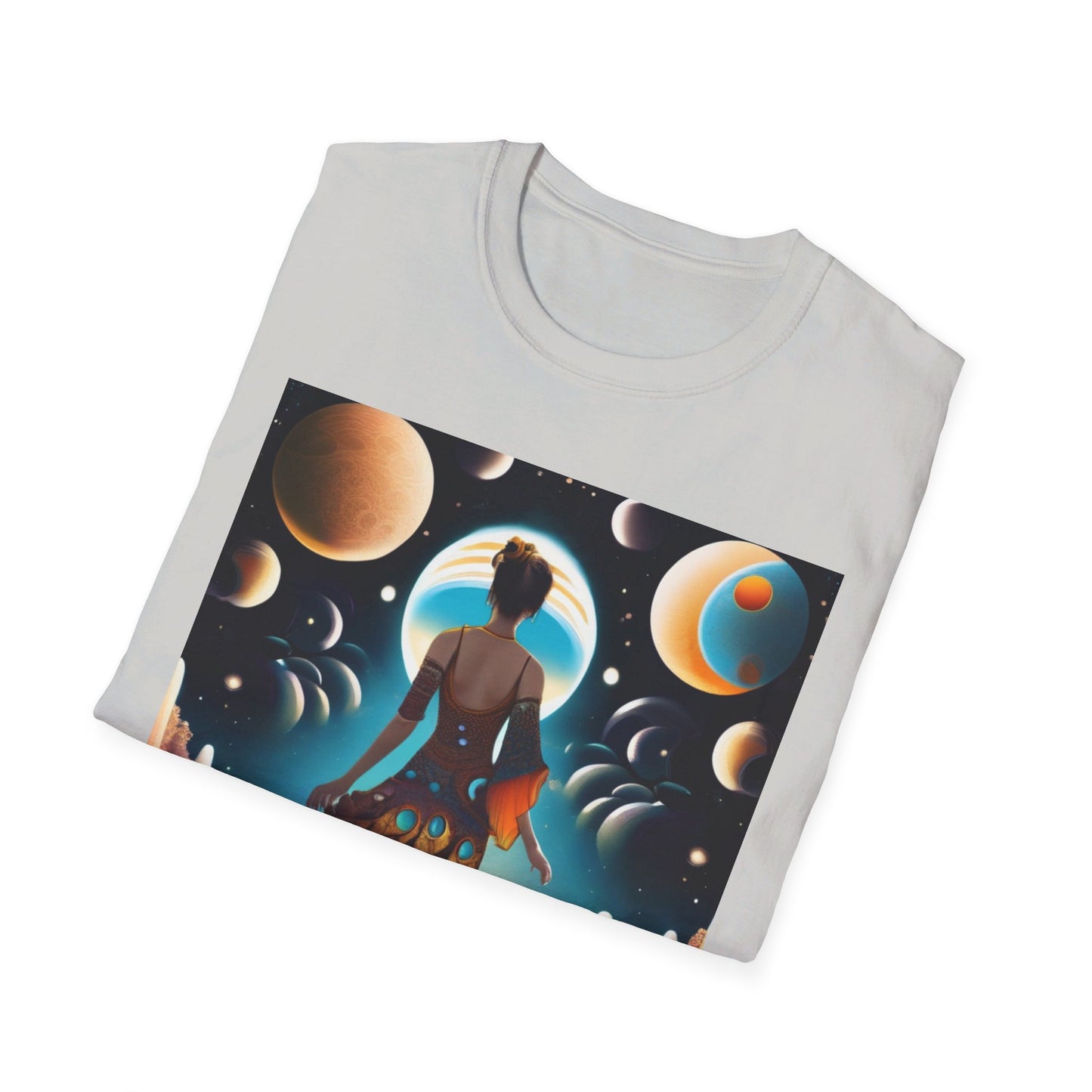 Space Girl Unisex Softstyle T-Shirt