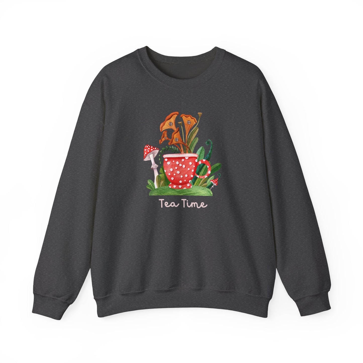 Tea Time Unisex Heavy Blend™ Crewneck Sweatshirt