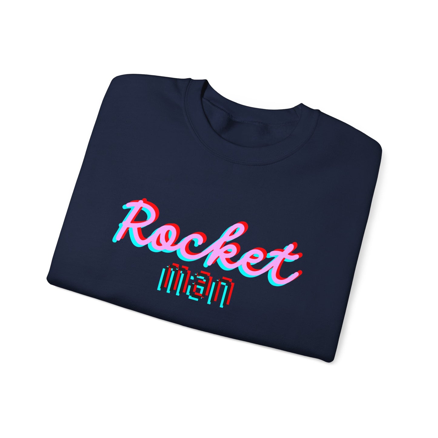 Rocket Man Unisex Heavy Blend™ Crewneck Sweatshirt