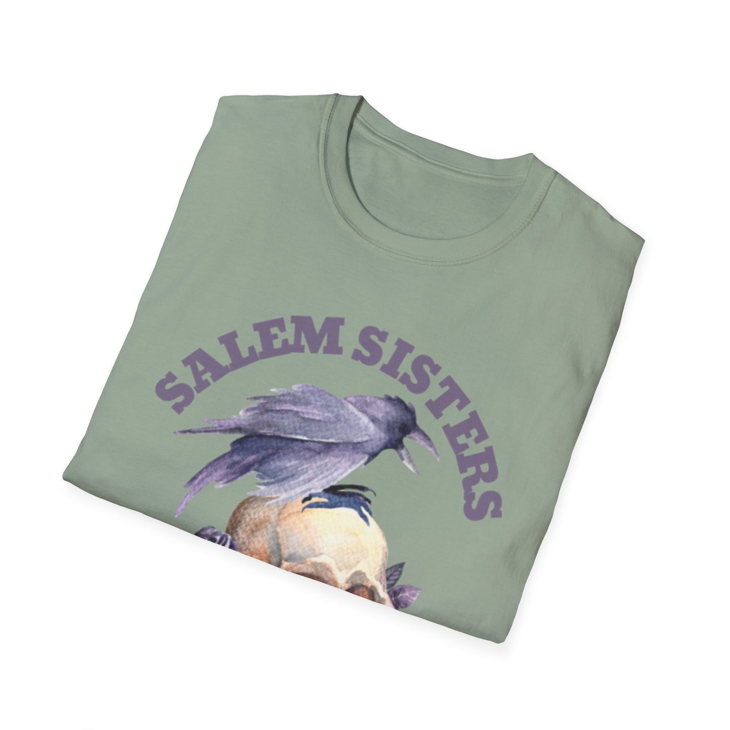 Salem Sisters Skull Unisex Softstyle T-Shirt