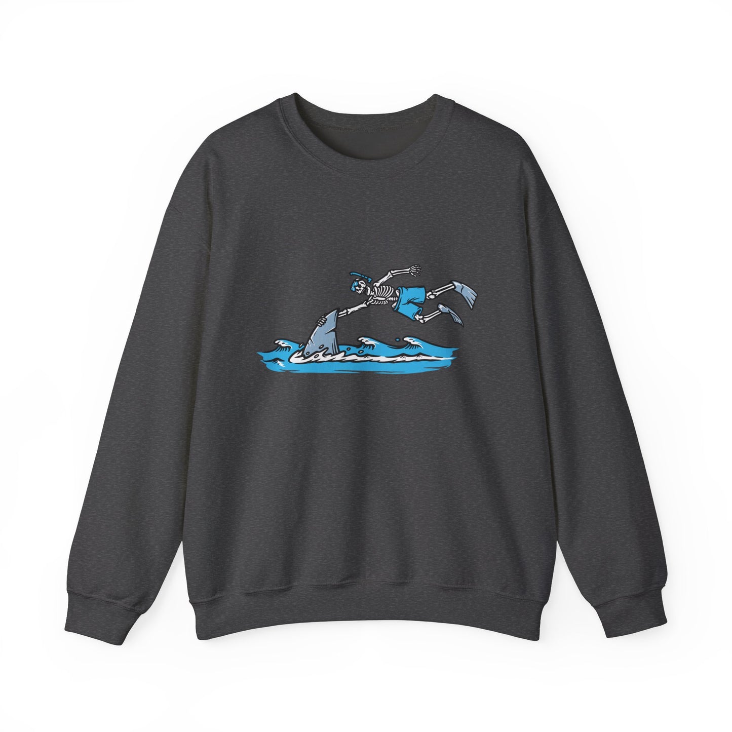 Shark Skelly Unisex Heavy Blend™ Crewneck Sweatshirt