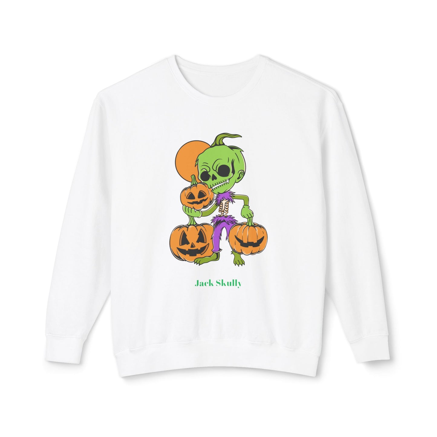 Jack Skully Unisex Lightweight Crewneck Sweatshirt