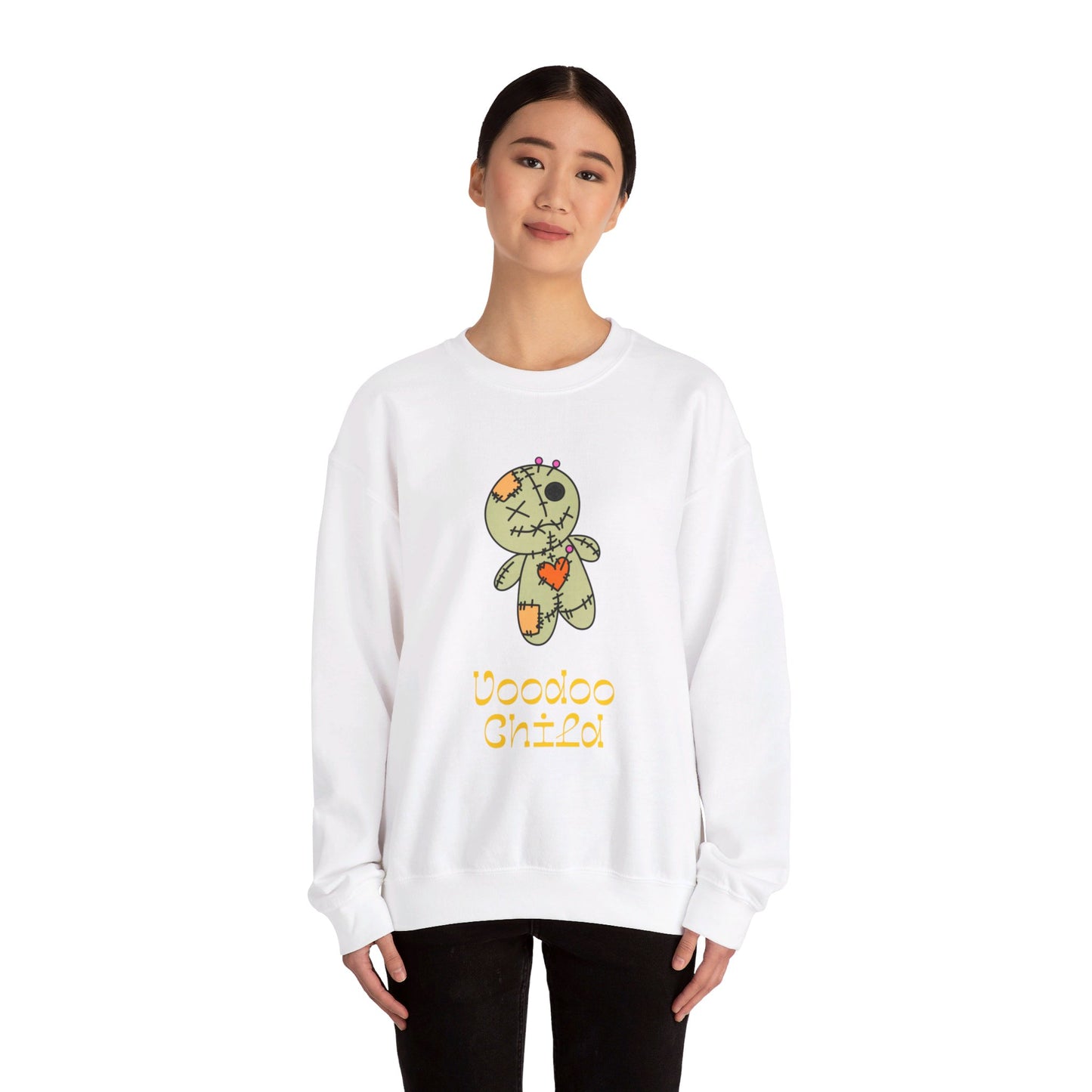 Voodoo Child Unisex Heavy Blend™ Crewneck Sweatshirt