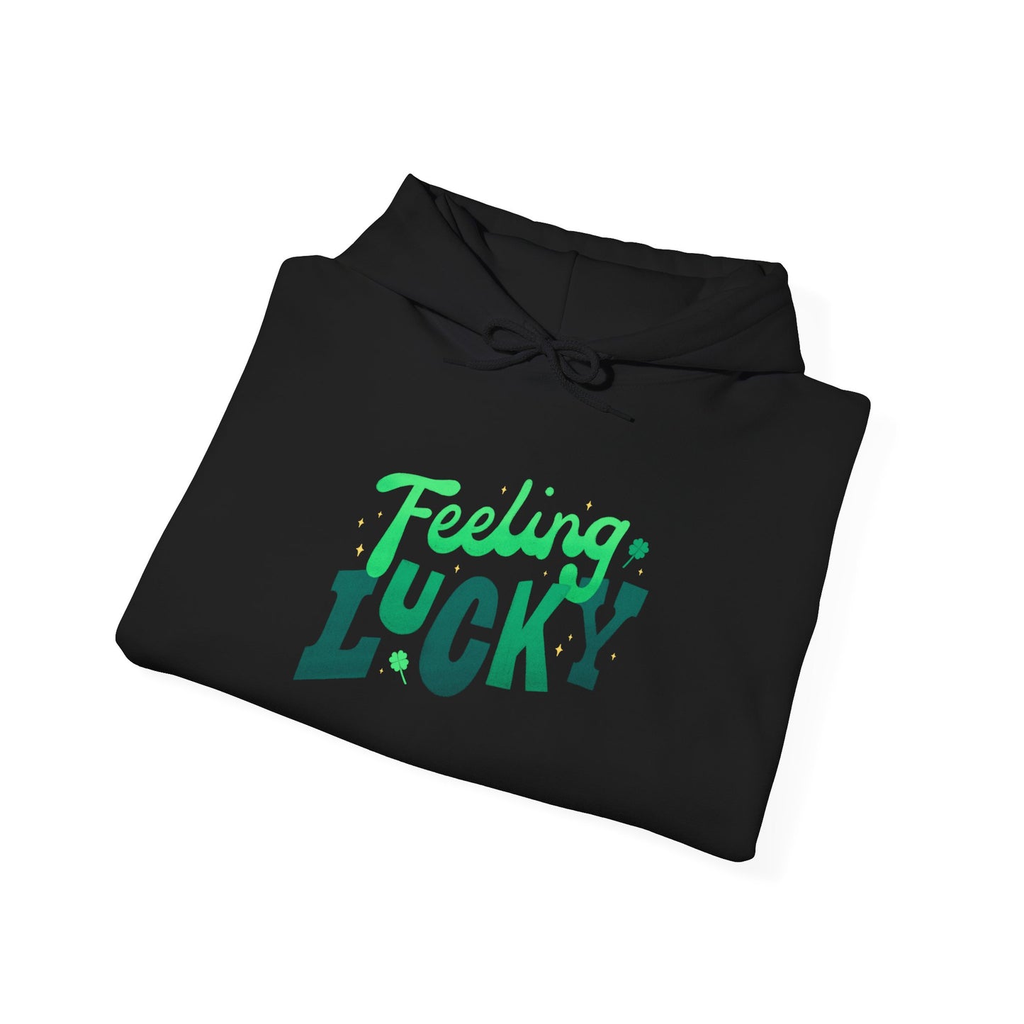 Feeling Lucky St Patrick’s Day Unisex Heavy Blend™ Hooded Sweatshirt