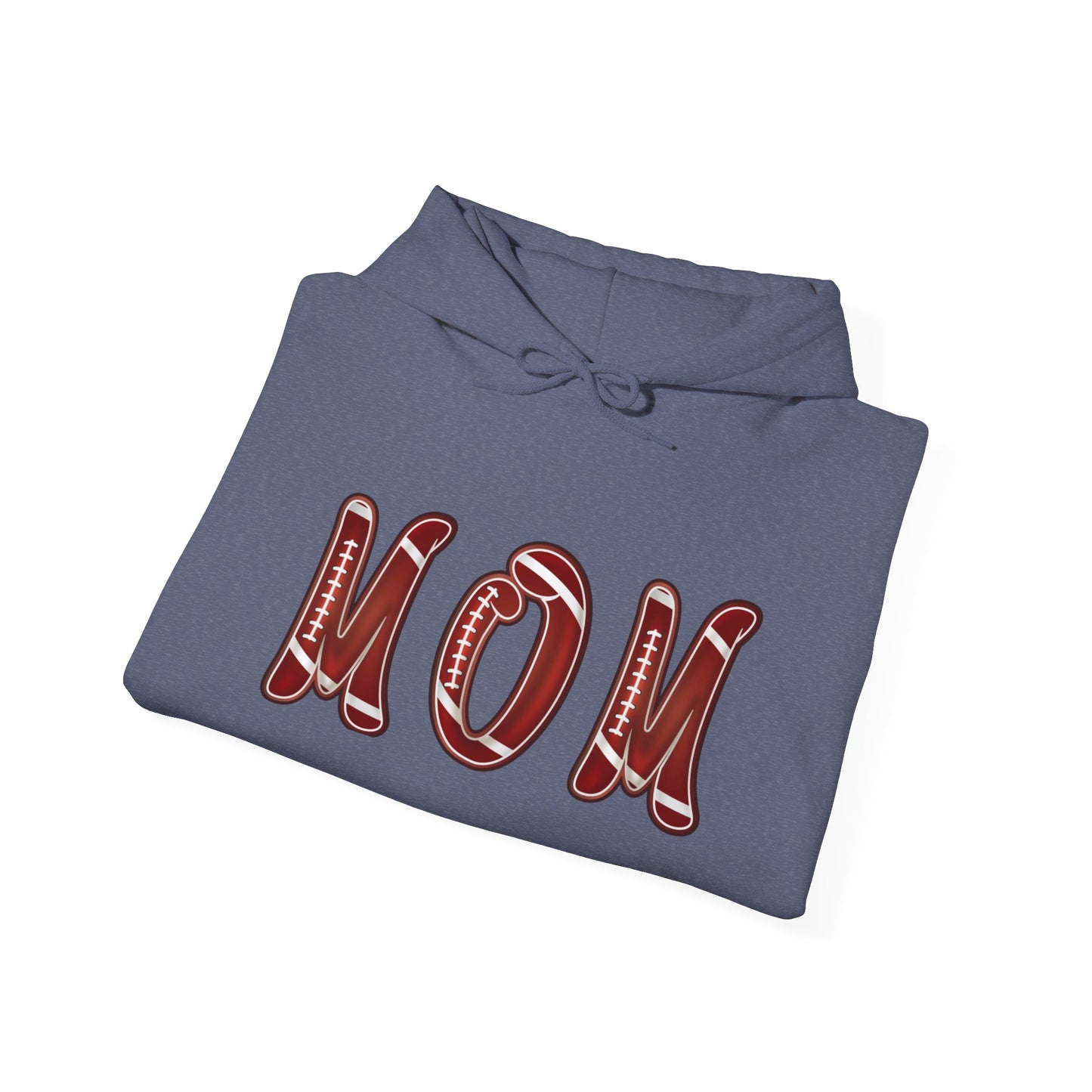 Mom Football Unisex Heavy Blend™ Hooded Sweatshirt