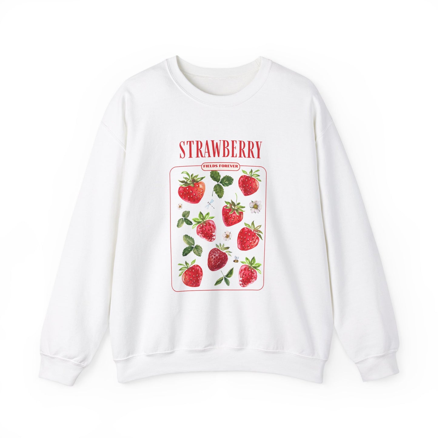 Strawberry Fields Unisex Heavy Blend™ Crewneck Sweatshirt