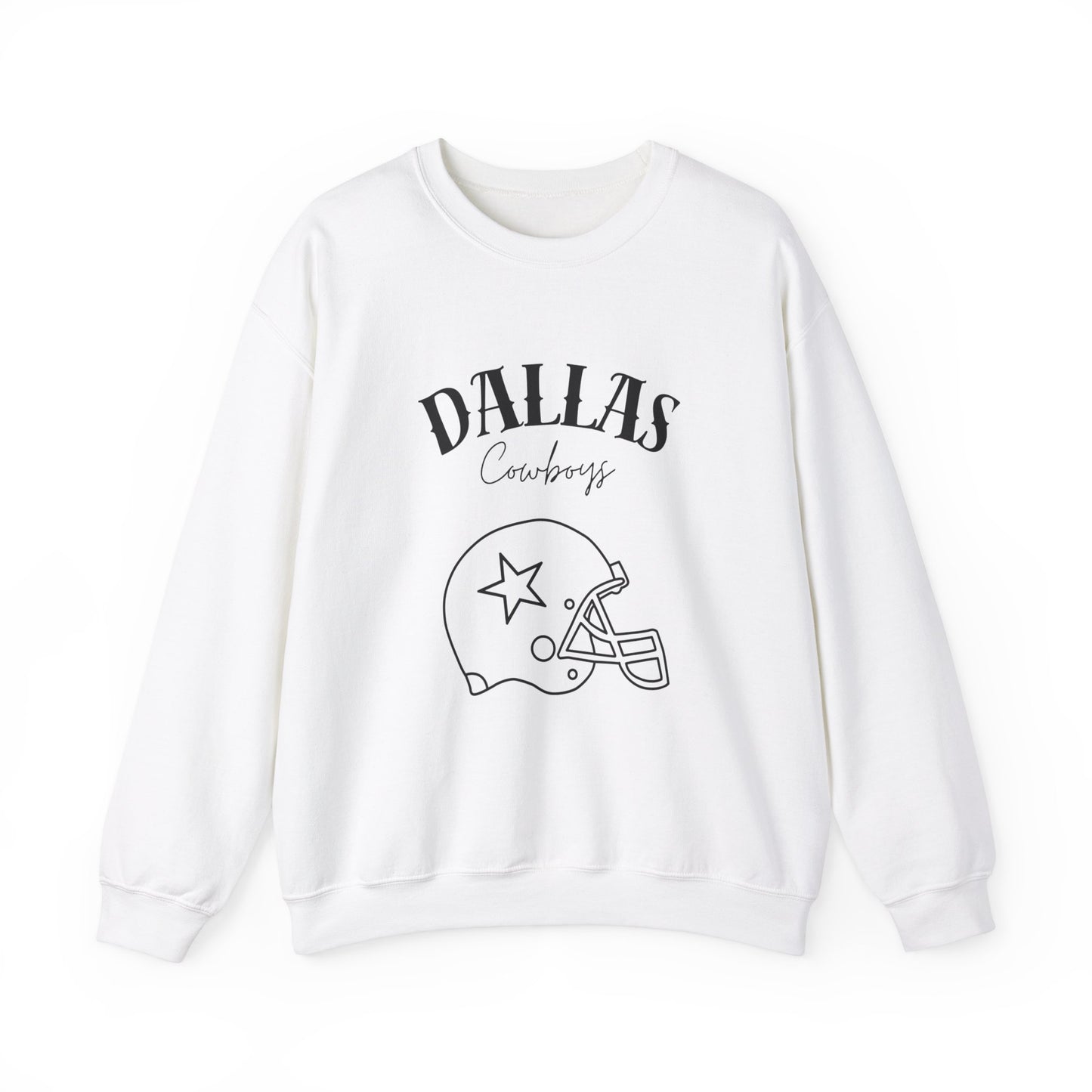 Dallas Helmet Unisex Heavy Blend™ Crewneck Sweatshirt