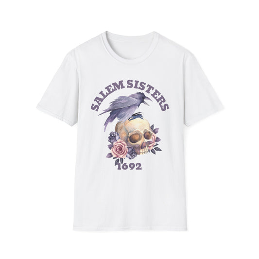 Salem Sisters Skull Unisex Softstyle T-Shirt