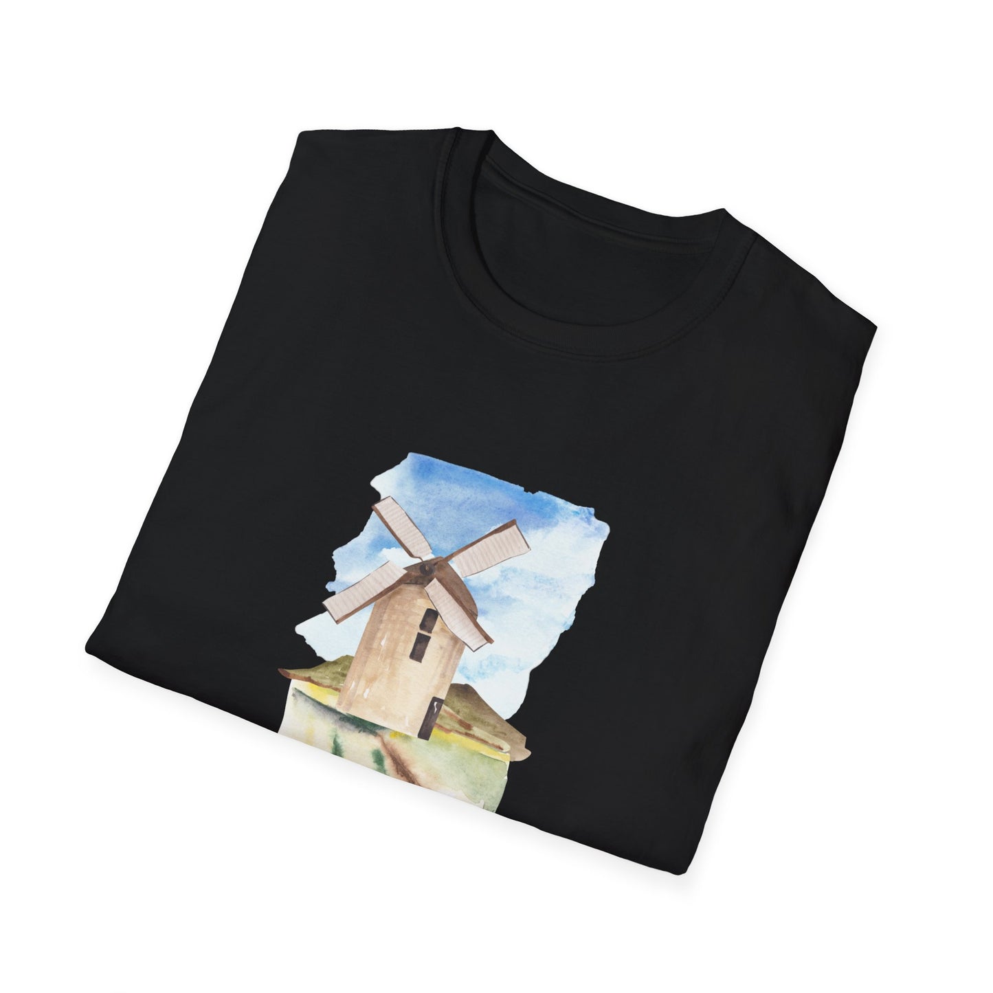 Holland Windmill Unisex Softstyle T-Shirt