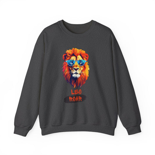 Leo Roar Unisex Heavy Blend™ Crewneck Sweatshirt