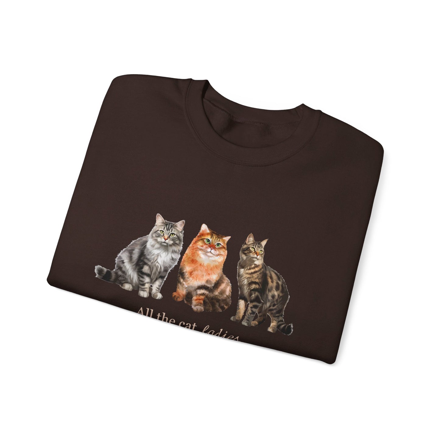 Cat Ladies Unisex Heavy Blend™ Crewneck Sweatshirt