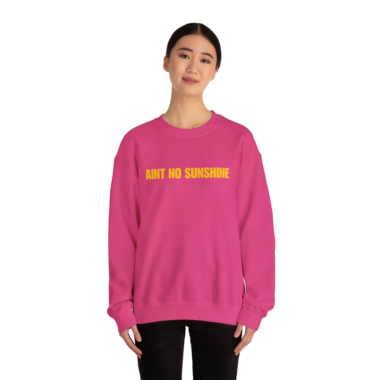 Ain’t No Sunshine Unisex Heavy Blend™ Crewneck Sweatshirt