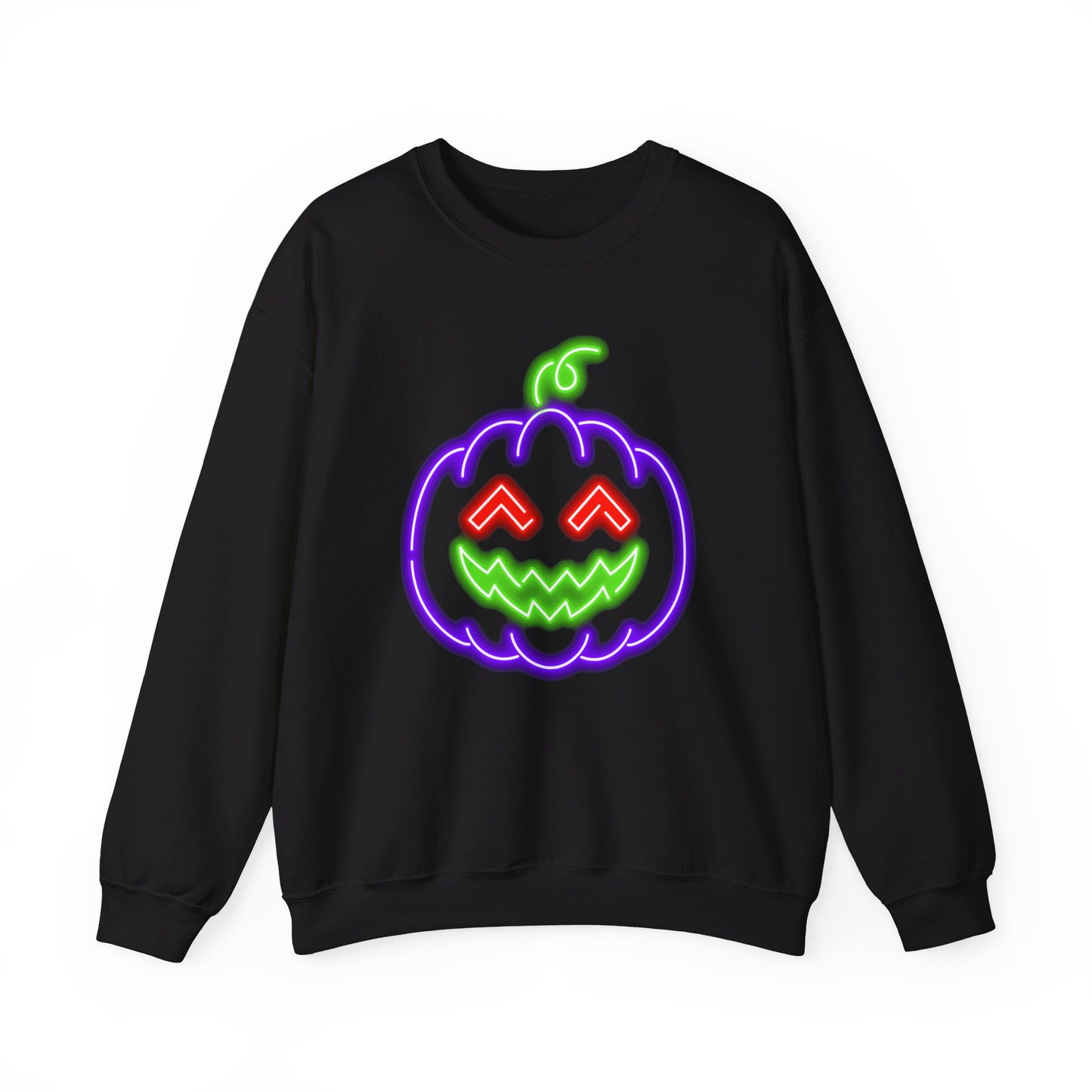 Lit Pumpkin Unisex Heavy Blend™ Crewneck Sweatshirt