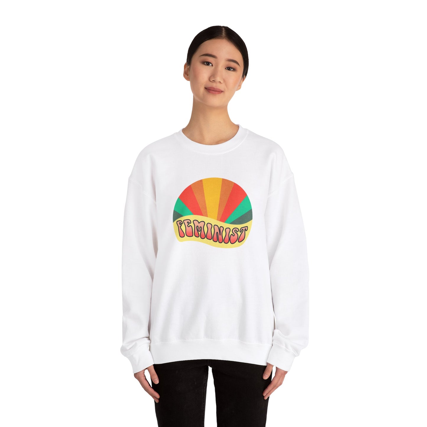 Feminist Unisex Heavy Blend™ Crewneck Sweatshirt