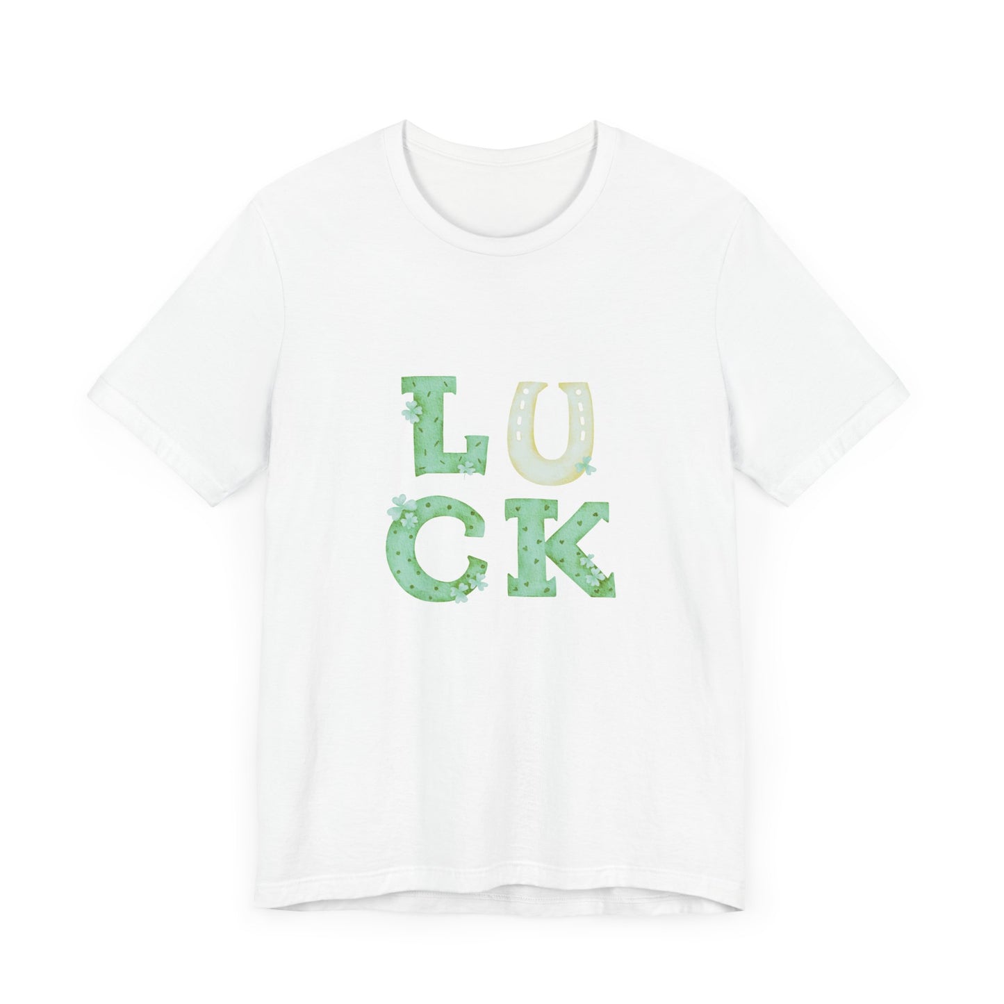 LUCK St Patrick’s Day Unisex Jersey Short Sleeve Tee