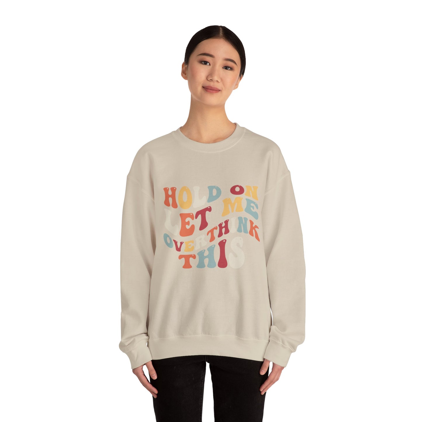 Overthink Unisex Heavy Blend™ Crewneck Sweatshirt