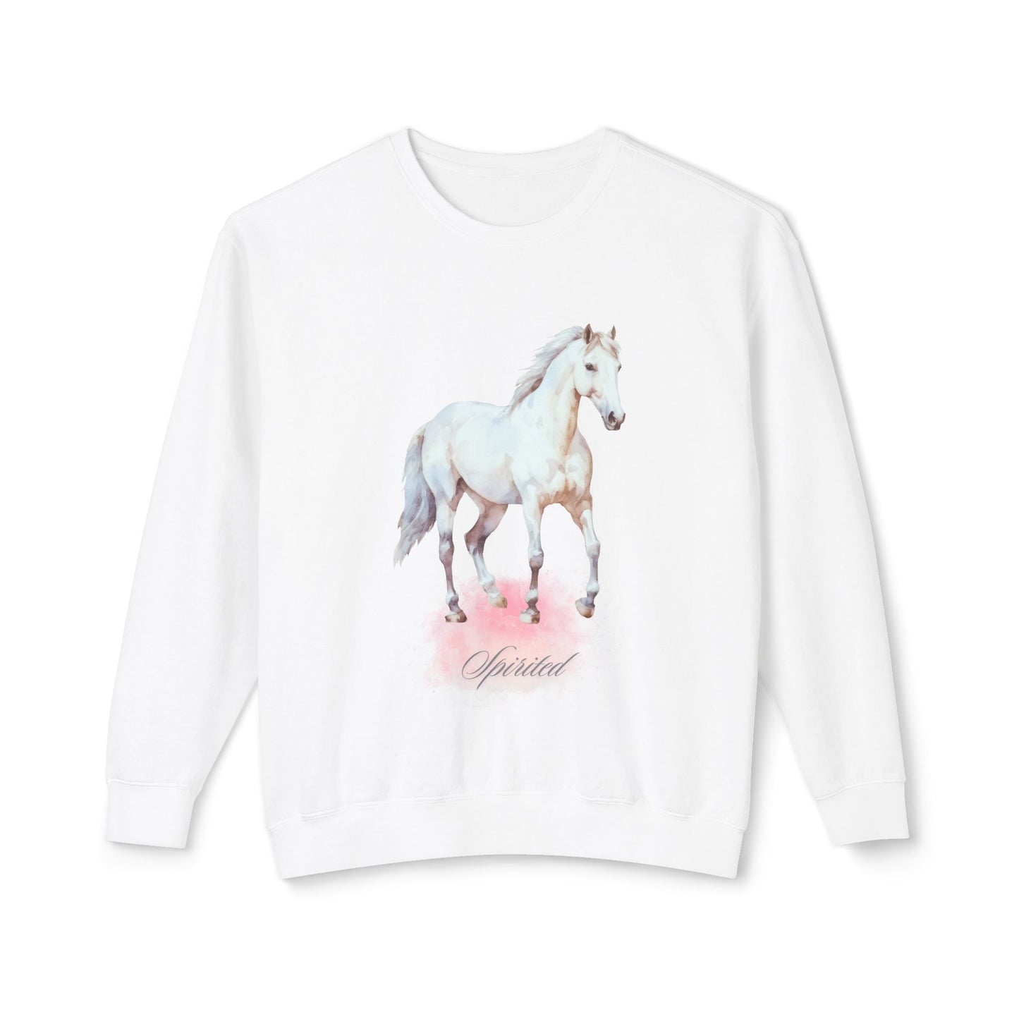 Spirited Unisex Lightweight Crewneck Sweatshirt