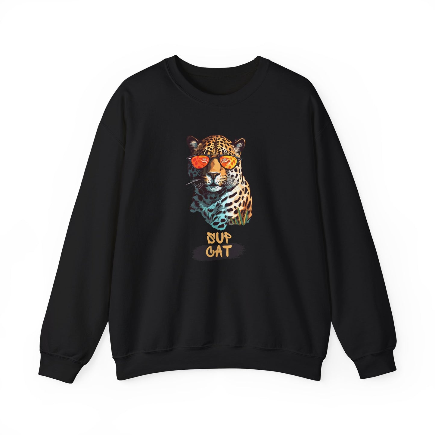 Sup Cat Unisex Heavy Blend™ Crewneck Sweatshirt