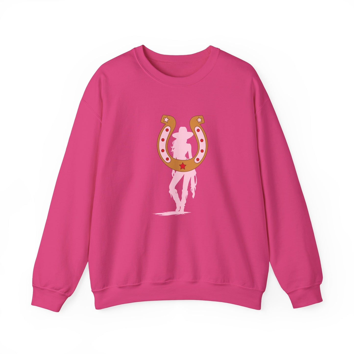 Lucky Cowgirl Unisex Heavy Blend™ Crewneck Sweatshirt