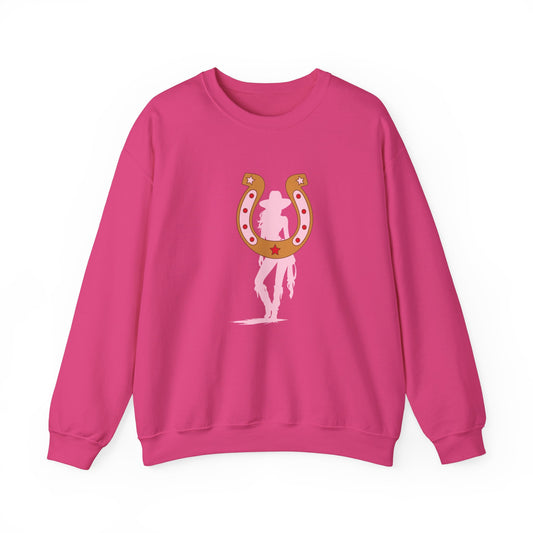 Lucky Cowgirl Unisex Heavy Blend™ Crewneck Sweatshirt