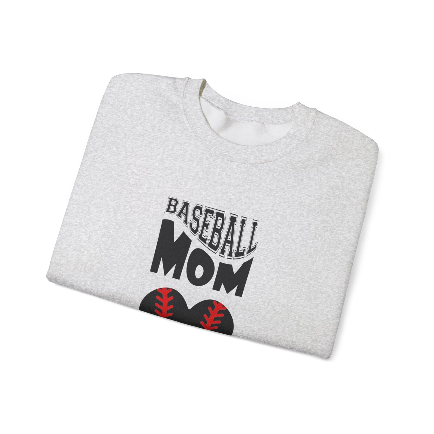 Baseball Mom Unisex Heavy Blend™ Crewneck Sweatshirt