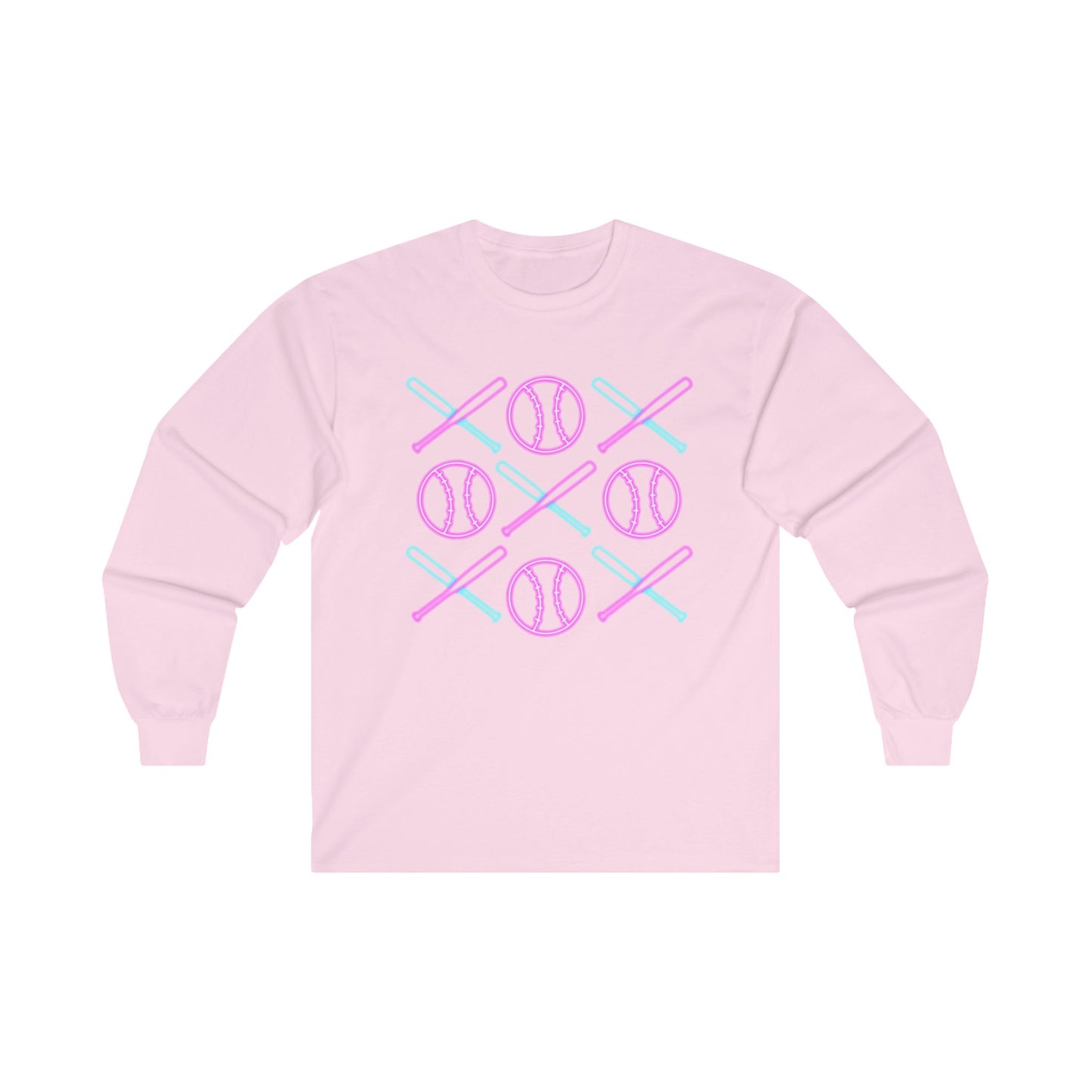 Neon Baseball Unisex Ultra Cotton Long Sleeve Tee